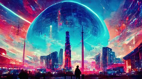 1920x1080 Cyberpunk Colorful Ai Art 5k Laptop Full HD 1080P ,HD 4k Wallpapers,Images,Backgrounds ...