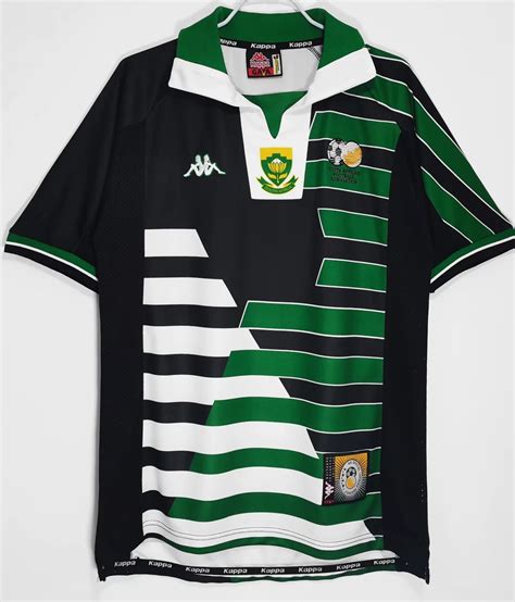 South Africa retro football jersey WC 98