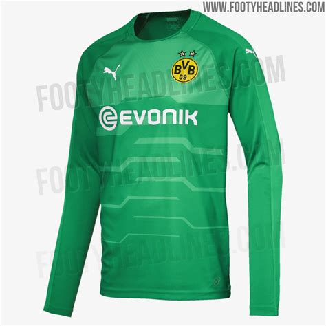 Puma Borussia Dortmund 18-19 Goalkeeper Home, Away & Third Kits Released - Footy Headlines