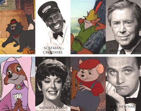 would you bloom — Disney animal characters & their voice actors