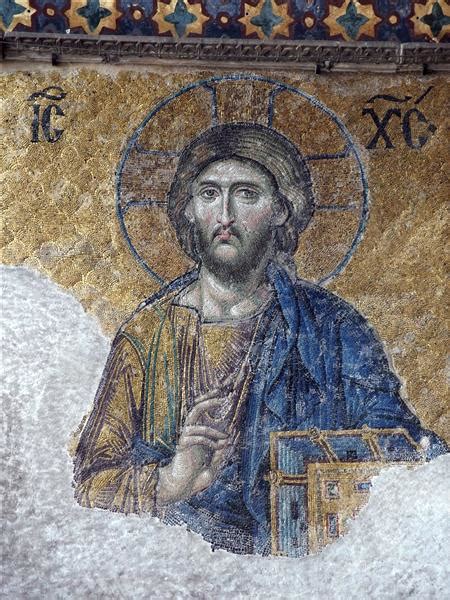 Christ Pantocrator, c.1261 - Byzantine Mosaics - WikiArt.org