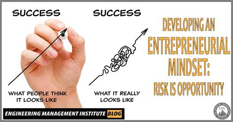 Developing an Entrepreneurial Mindset: Risk Is Opportunity