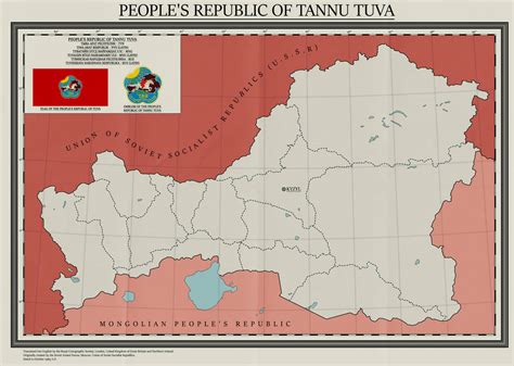 Map of the People's Republic of Tannu Tuva (1989) by KitFisto1997 on DeviantArt