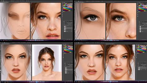 ArtStation - Portrait Painting in Photoshop Video Tutorial | Tutorials