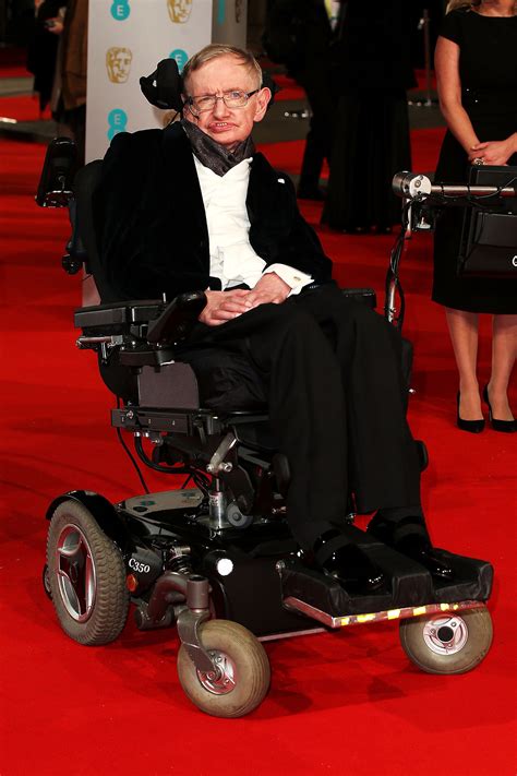 Stephen Hawking | Stars Go All Out on the BAFTA Awards Red Carpet in ...