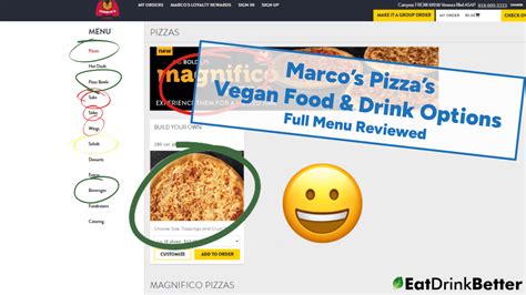 Marco's Pizza Vegan Food & Drinks [2023 Menu & Options]