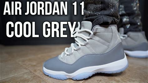 Cool Grey 11s On Feet