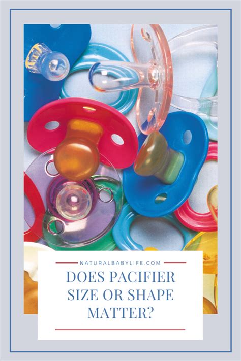 Does pacifier size and shape matter? | Pacifier, Best pacifiers ...