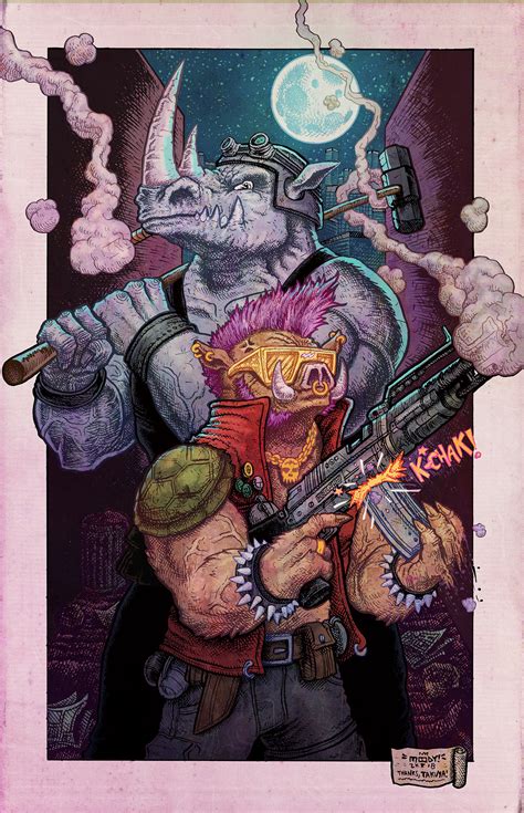 ArtStation - BEBOP and ROCKSTEADY