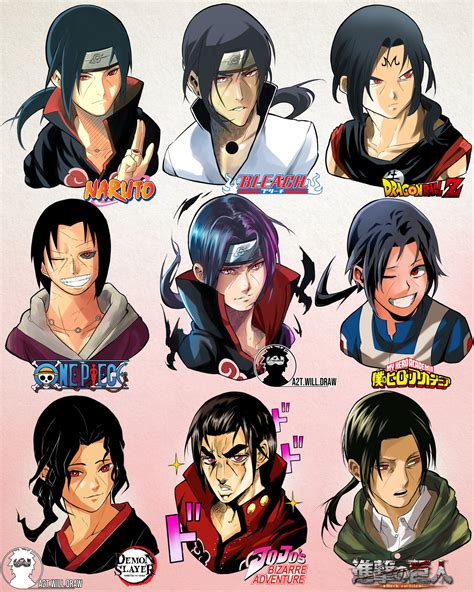 Itachi in different Manga Styles : r/Boruto