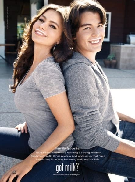 Sofia Vergara & Son Manolo, 19, In 'Got Milk?' Ad (PHOTO) | HuffPost