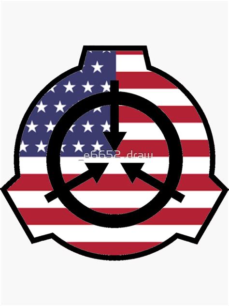 "SCP Foundation: American Branch" Sticker for Sale by ennio01 | Redbubble