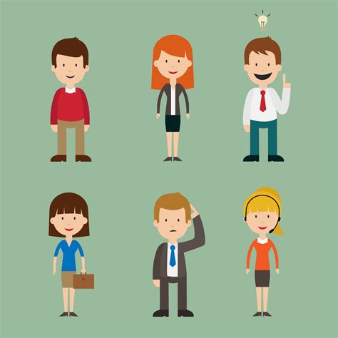 FREE 30+ Vector People Avatars Set in PSD