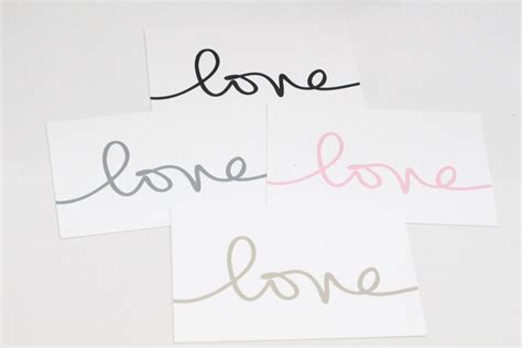 LOVE Print // Love Art // Black Love Print // Hand Lettering - Etsy