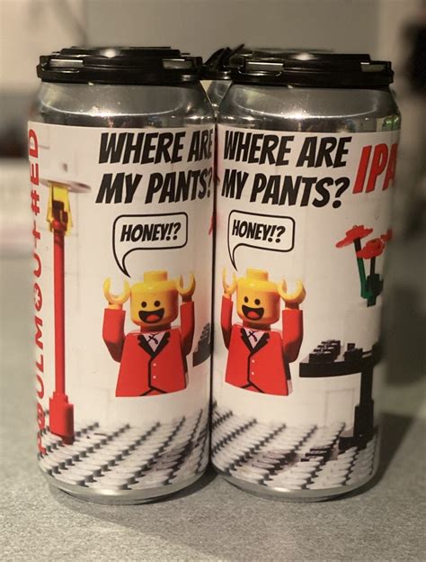 Honey!? Where Are My Pants? IPA : lego