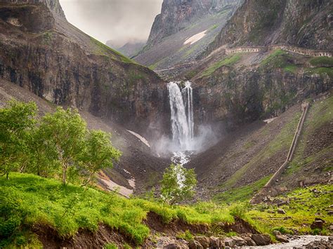 Changbai Waterfall | The water of Changbai Waterfall comes f… | Flickr