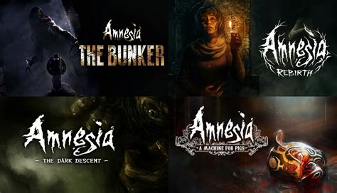 All Amnesia games released so far - check prices & availability