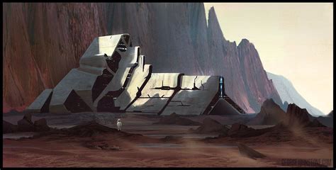 ArtStation - Sci-Fi Desert, George Johnstone | Sci fi architecture, Sci ...