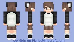 Another skin with cat ears... Minecraft Skin