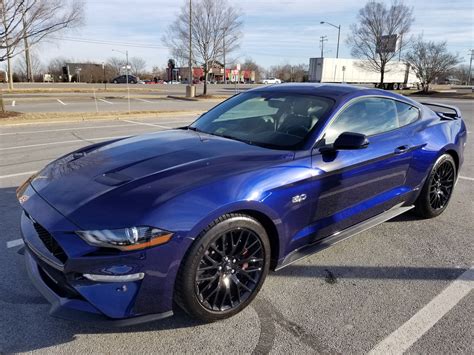 Kona Blue 2018 Ford Mustang