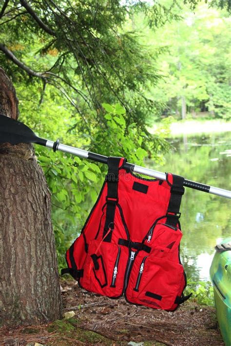 Safety First II - Kayaking Boating Life Preserver Equipment Stock Photo - Image of vest, boating ...