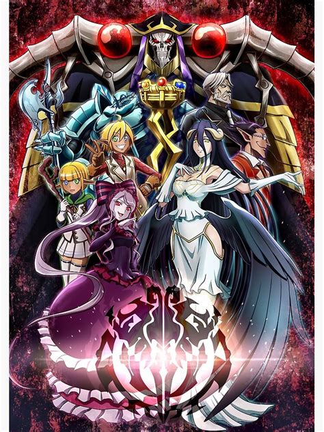 "Overlord - Anime" Poster by Puigx | Redbubble