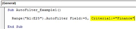 VBA AutoFilter | How to use VBA AutoFilter Criteria to Filter Data?