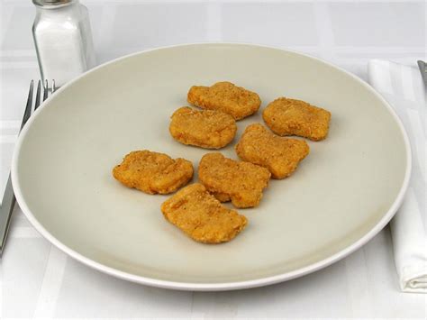 Calories in 7 piece(s) of Burger King Chicken Nuggets.