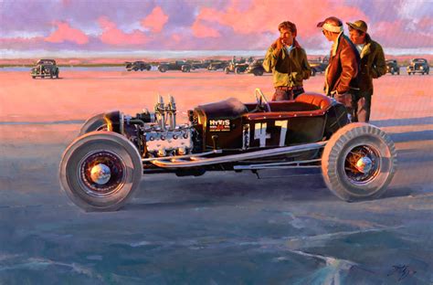 Hot Rod Artist Tom Fritz at Pebble Beach Concours d'Elegance ...