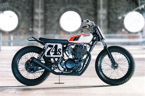 Love Language: A Yamaha SR500 flat tracker by Hombrese - NFL