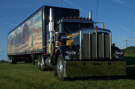 Smokey and the Bandit Tribute Semi Truck Photograph by Tim McCullough - Pixels