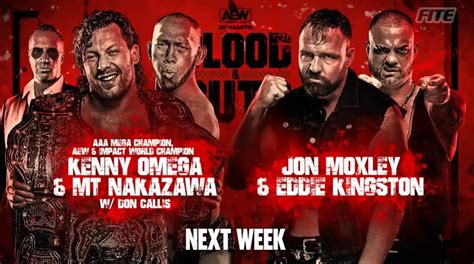 Card For Next Weeks May 5th – AEW Blood & Guts Event