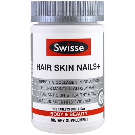 Swisse, Ultiboost, Hair Skin Nails+, 150 Tablets - iHerb