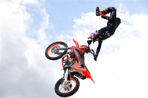 Performance of Freestyle Motocross Editorial Photography - Image of ...