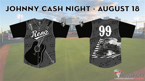 Reno Aces pay tribute to Johnny Cash with specialty jerseys | Chris ...