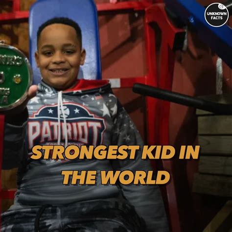 Strongest Kid In The World | Strongest Kid In The World | By Unknown Facts