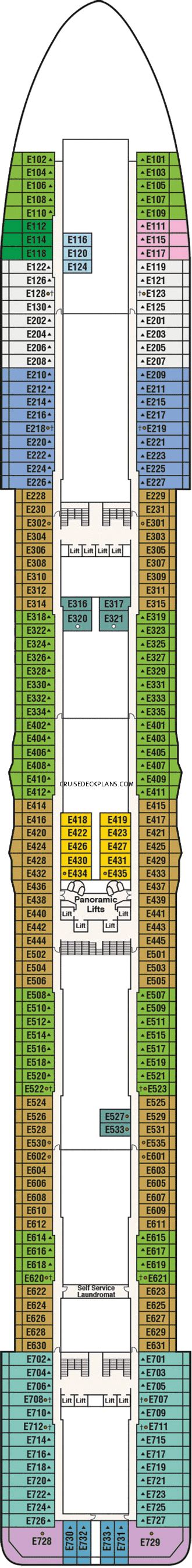 Sky Princess Emerald Deck Plan Tour