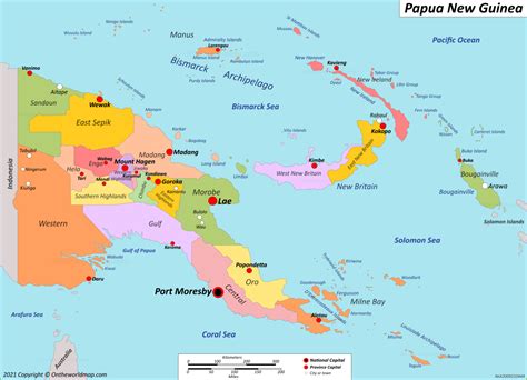 Papua New Guinea Map | Detailed Maps of Independent State of Papua New ...