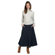 39" Long Denim Skirt, Women Denim Skirt | 38" Waist / XL / 18 - Walmart.com