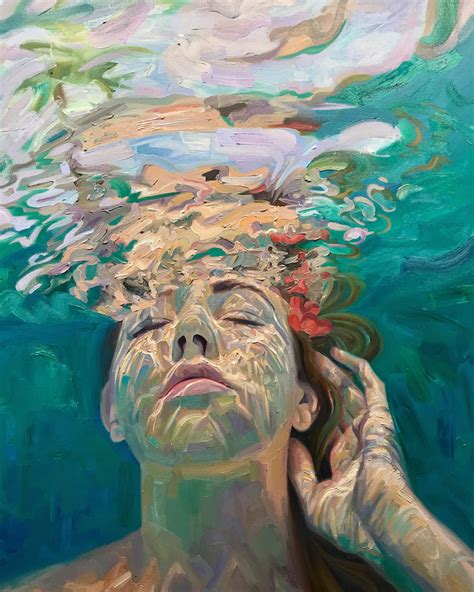 Underwater Paintings Capture Moments of Tranquility