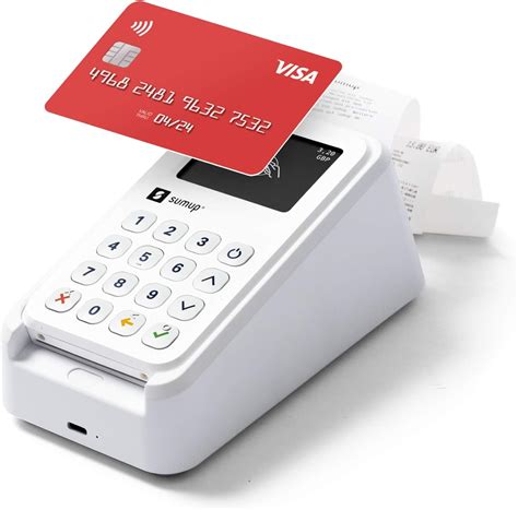 SumUp 3G Unlimited Data/WIFI Card Reader Terminal Payment Kit for Contactless Payments, Chip and ...