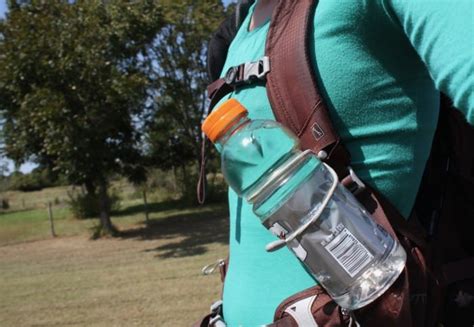 5 DIY Water Bottle Holders for Backpacks Straps - 99Boulders