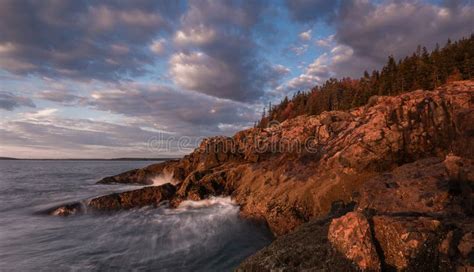 Sunrise in Acadia National Park Stock Photo - Image of mountains, nature: 161410332