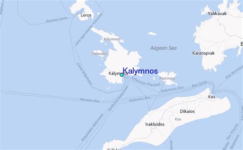 Kalymnos Tide Station Location Guide