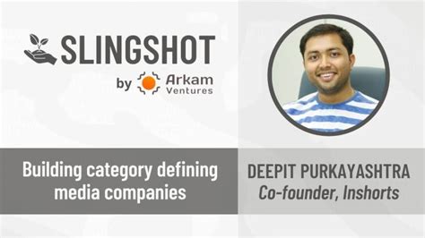 Slingshot interview #7 | Building category defining media companies with Deepit, Co-founder ...