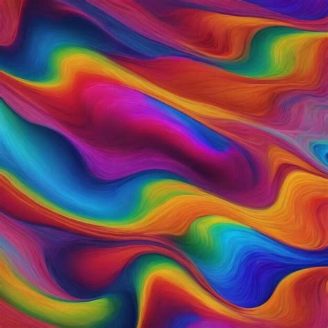 Premium AI Image | Amorphous colorful panoramic background generative ai