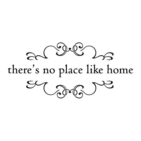 No Place Like Home Wall Quotes™ Decal | Wall quotes, Wall quotes decals, Words