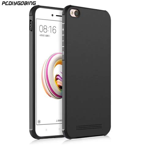 PCDIYGOBING Case for Xiaomi Redmi 5A Cover Full Body Coverage Soft Silicone Phone Cover for ...