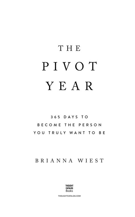 The Pivot Year by Brianna Wiest |The Decor Room NZ | New Zealand