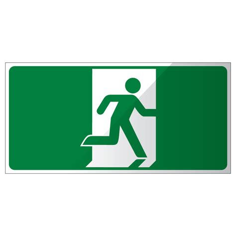 MEGAFire Running Man - Green Sign